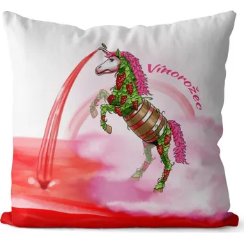 Dekorativní polštářek Polštář Vínorožec (Velikost: 40 x 40 cm)