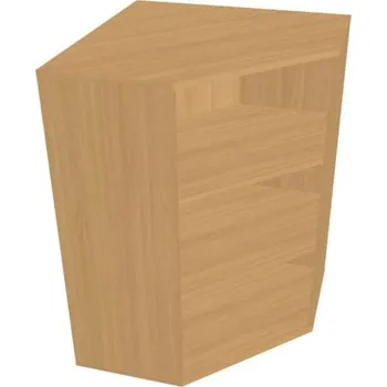 Kancelářský vozík HOBIS skříň vnitřní roh - DRV 3, buk + doprava zdarma