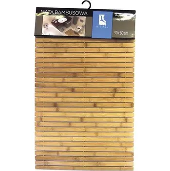 Koupelnová předložka Koupelnová předložka bambusová 50x80 cm