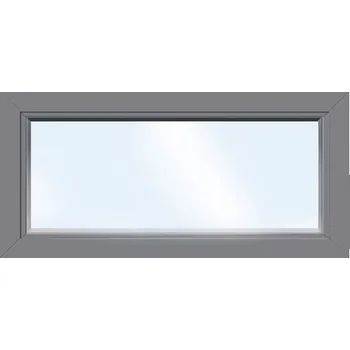 Okno Plastové okno fixní zasklení ARON Basic bílé/antracit 1150 x 700 mm (neotevíratelné)