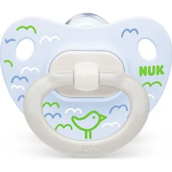 dudlíky Šidítko NUK Happy Days 0-6m zeleno-modrý BOX