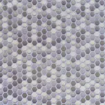 Dekorativní obklad na stěnu Hexagon šedý 270-0156