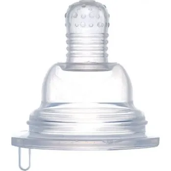 Savička Baby Farlin Dudlík silikonový strečový standart křížek pro děti od 0 měsíců