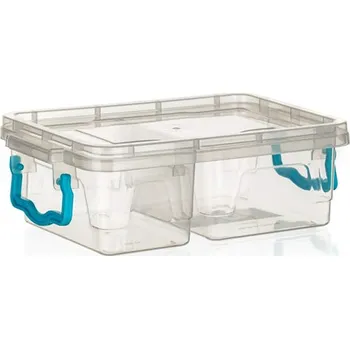 Dóza na potraviny Banquet Gema 420 ml + 610 ml tyrkysový