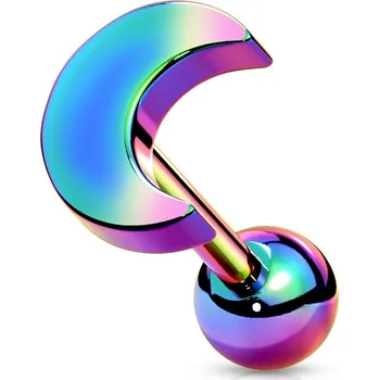 Piercing Šperky4U Cartilage piercing do ucha měsíc - CP1062-W