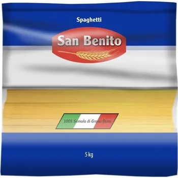 Příloha Špagety semolinové 5 kg San Benito