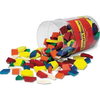 ostatní stavebnice Learning Resources® Velký set dřevěných tangramy tvarů ke skládání a tvoření