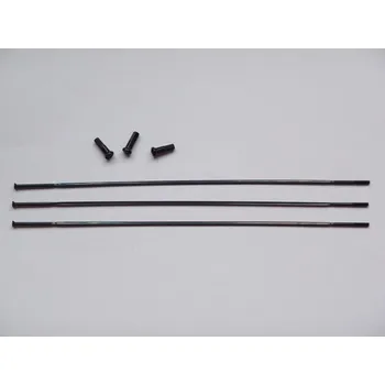 ZIPP sada drátů 3-pack 224mm CX-Ray Straight-Pull Hexagonal Secure Loc