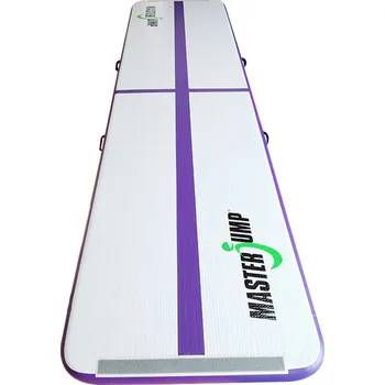 Žíněnka Masterjump Airtrack 400 x 100 x 10 cm, fialová