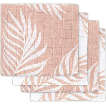 Plena Jollein Dětské pleny 4ks Nature pale pink