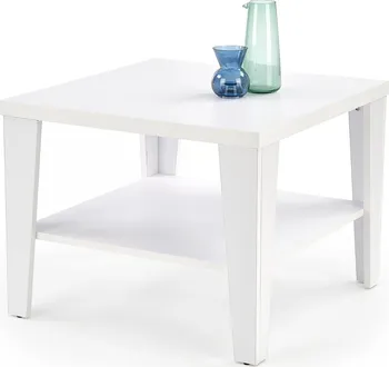 Konferenční stolek Halmar Manta čtvercový bílý