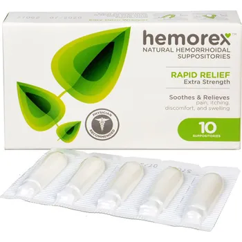 Lék na srdce, cévy a krev Recenze Hemorex čípky 10 ks