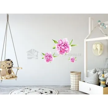 Samolepící dekorace Samolepicí dekorace - Pivoňka