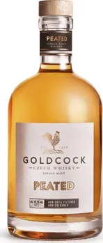 Whisky Rudolf Jelínek Gold Cock Peated 49,2 % 0,7 l