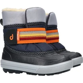 Chlapecká obuv Dětské zimní sněhule DEMAR Crazy 1508 A modrošedé Velikost 20-21