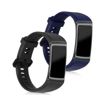 2x Náramek pro Honor Band 3 / Band 3 Pro - černá
