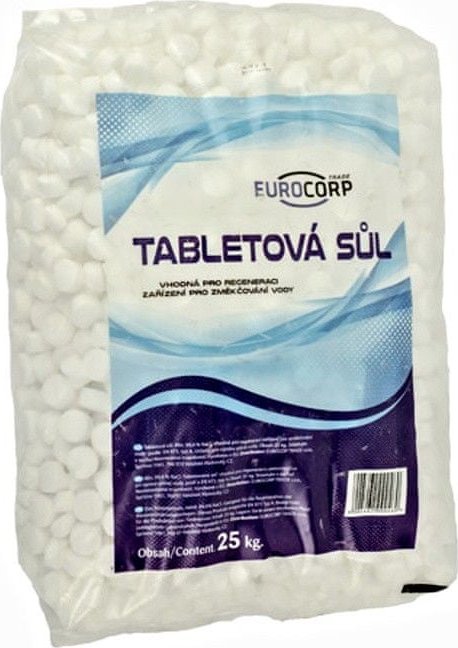Eurocorp Sůl tabletová regenerační 25 kg od 269 Kč 