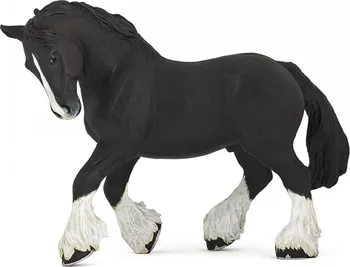 Figurka PAPO 51517 Shirský kůň černý