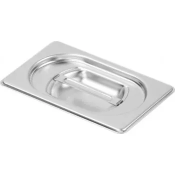 Plech na pečení Víko nerezové GN 1/9 na GN plné M-19001 Sleva 20Kč