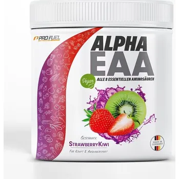 Aminokyselina ProFuel ALPHA.EAA 8 esenciálních aminokyselin Jahoda & Kiwi, 462 g
