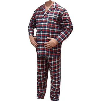 Pánské pyžamo xcena Flanelové pyžamo Velikost: XL