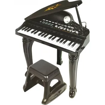 Hudební nástroj pro děti Mikro trading Piano s mikrofonem nahrávací 44 cm