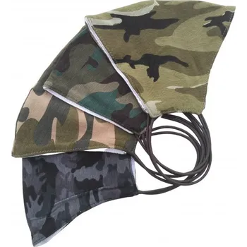 Kukla NAVYS Rouška maskovaná bavlněná pratelná Varianta: vzor 04