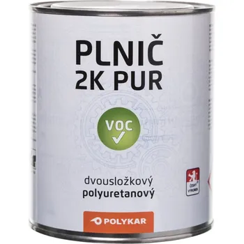 barva na kov Polykar Plnič antikorozní dvousložkový 1 kg bílý
