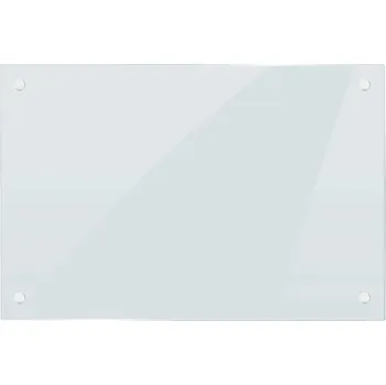 Kancelářský nábytek Skleněná popisovatelná a magnetická tabule, 600x450 mm