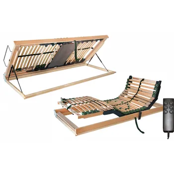 Postelový rošt Ahorn Portoflex Motor flat Kombi P lamelový rošt s kabelovým ovládáním Rozměr: 200 x 90 cm, varianta: levý