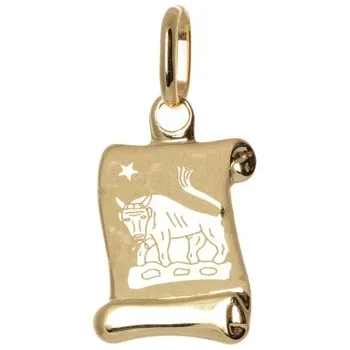 Přívěsek Přívěšek ze žlutého zlata znamení býk ZZ0394F