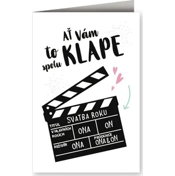 Blahopřání - svatební J (mix motivů)