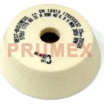 Brusný kotouč Brousící kotouč miskovitý, BRUSIVO, 429757 /57551 1017.0915/ - T11 - 100/75x35x20 - 7,5x10x65 mm