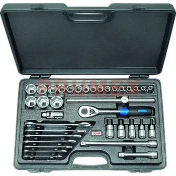Sada nářadí 1/2" Sada ručního nářadí, 36dílná, TONA, E032940 - SN 36-3