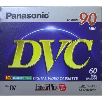 Panasonic Mini DV 90 minut AY-DVM60FE Panasonic Mini DV 90 minut AY-DVM60FE