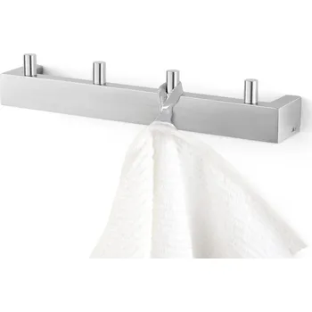 Věšák Věšák na ručníky LINEA, broušený nerez, 4 háčky ZACK