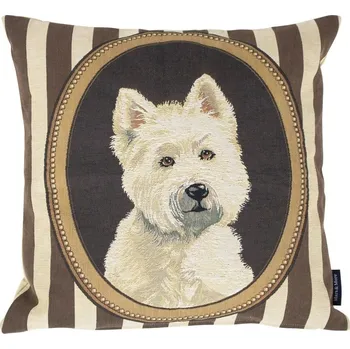 Dekorativní polštářek Gobelínový polštář West highland white teriér - 45*15*45 cm