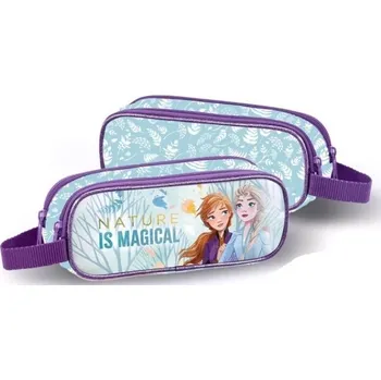 Penál EUROSWAN Penál / pouzdro / taštička Frozen 2 Ledové království Nature 21x9cm