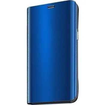 Pouzdro na mobilní telefon MG Clear View pro Samsung Galaxy M21 modré