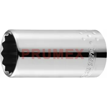 Gola hlavice 1/2" 12hranná prodloužená hlavice 10mm, EXPERT E032203 - 10