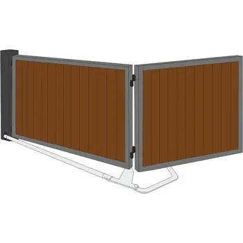 příslušenství k bráně Skládací mechanizmus pro křídlovou bránu s křídlem do 2,4 m počet křídel: Jedno křídlo