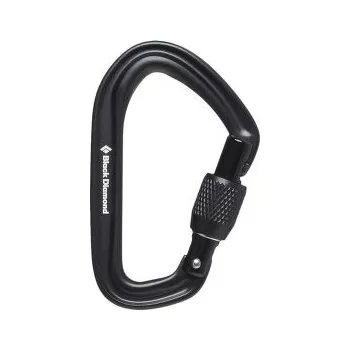 karabina Black Diamond HOTFORGE SCREWGATE Black černá