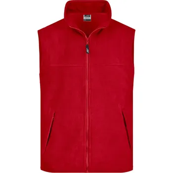 Pánská vesta COTTON Vesta DALFO FLEECE MAN, různé barvy Velikost XXL red