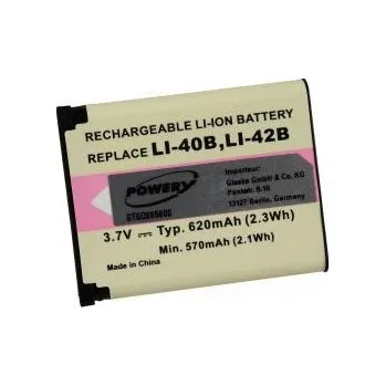 Foto Baterie Nikon Coolpix S500 3,7V 620mAh