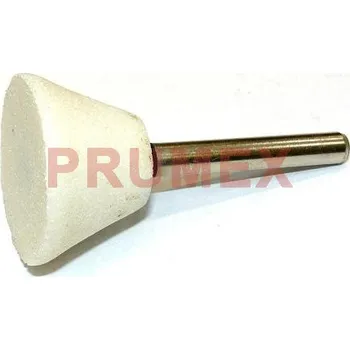 Brusný kotouč Brousící tělísko ploché kuželové se stopkou, BRUSIVO, 436167 /32451 2515.0015/ - T52 - 25/16x12-6x40