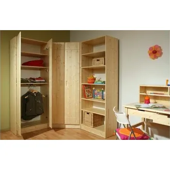 Šatní skříň Šatní skříň Lara 2-dveřová Smrk Doprava ZDARMA.