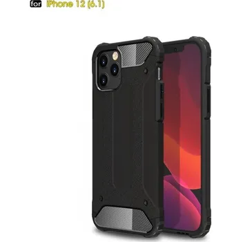 Odolný armor kryt pro iPhone 12 Pro - černý