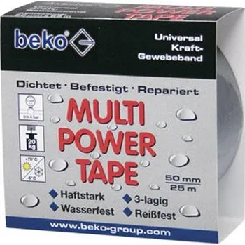 Lepicí páska Páska MULTI POWER 25M*50MM stříbrná BEKO 262205251