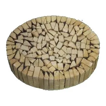 Věnec Svícen kruh dřívka natutal 26 cm