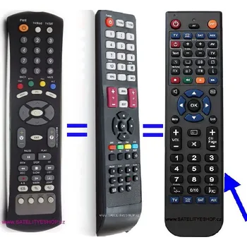 LinkBox HD dálkový ovladač